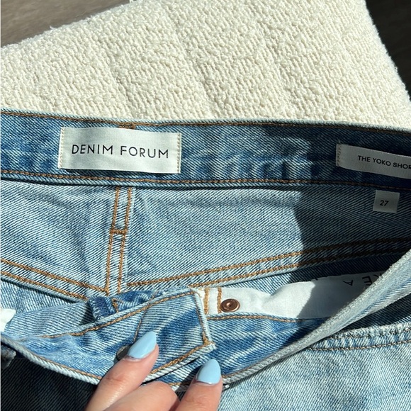 Denim Forum Yoko Jeans Shorts - Picture 3 of 4